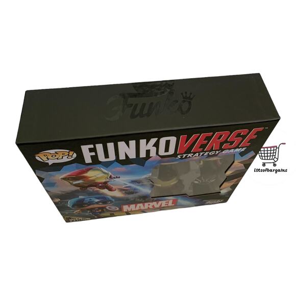 Funko Funkoverse Marvel 100 4 Pack Strategy Board Game Unopened Brand New - Picture 4 of 9